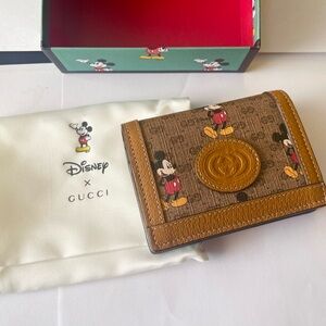 Gucci Disney Micky Mouse wallet